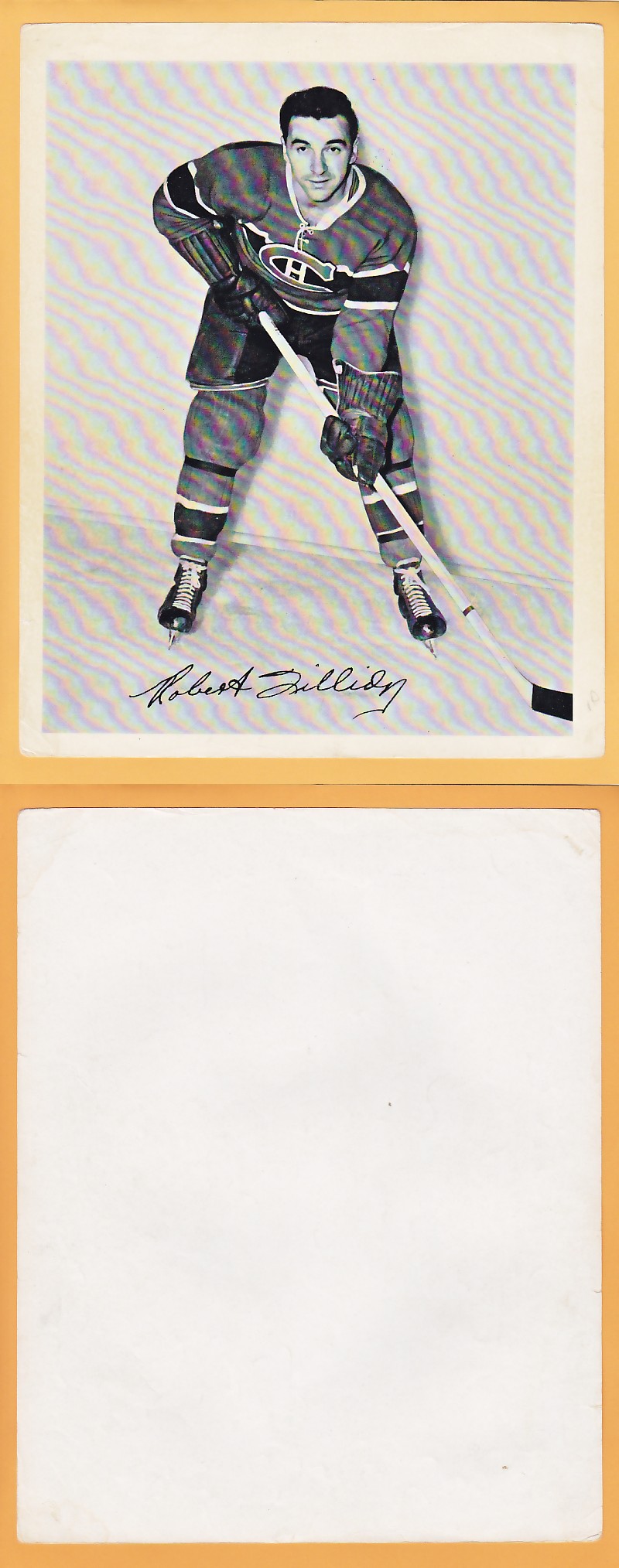 1945-54 QUAKER OATS PHOTO ROBERT FILLION V.1 photo 1945-54 QUAKER OATS PHOTO ROBERT FILLION V.1 photo